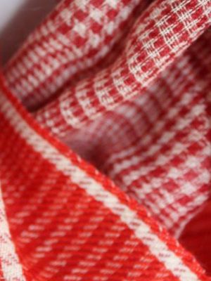 Plaid Red in detail